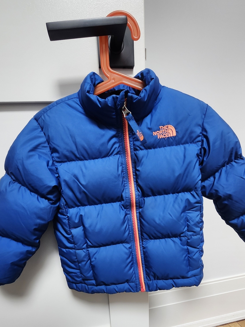 The North Face Kids Blue Puffer Jacket